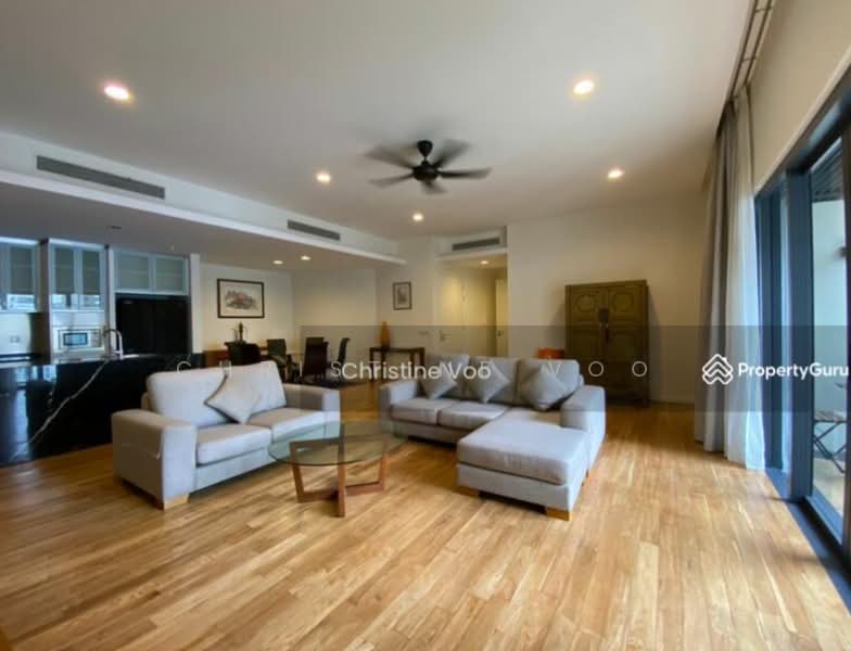 Service Residence for Sale at St Mary Residences - Christine Voo - Living Room - PropertyGuru.com.my