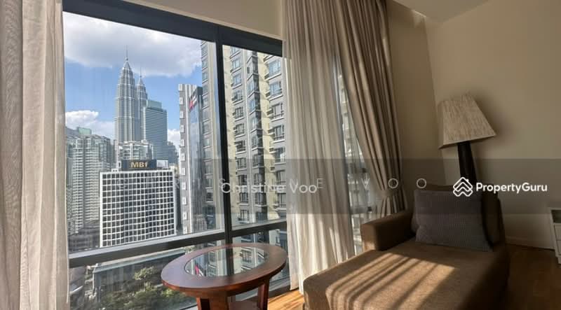 Service Residence for Sale at St Mary Residences - Christine Voo - Living Room View - PropertyGuru.com.my