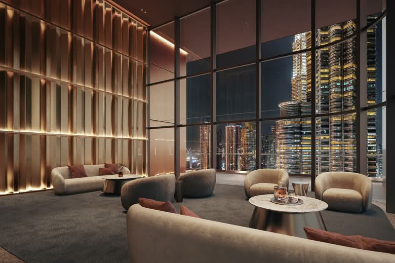 Service Residence for Sale at CloutHaus Residences - Lily Ho - Living Room - PropertyGuru.com.my