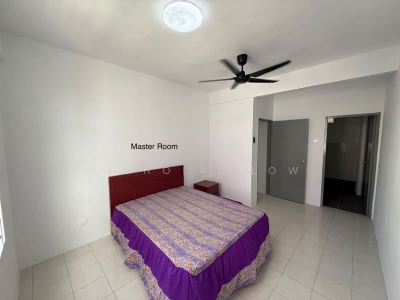 Apartment for Rent at Taman Pulai Mutiara 2: Phase A3A - A3C - Nicholas Low - Master Bedroom - PropertyGuru.com.my
