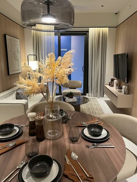 Service Residence for Sale at Clarissa Serviced Suites - Jagger Moo - Living Room - PropertyGuru.com.my