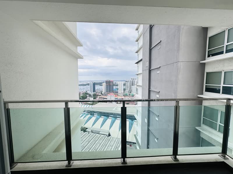 Service Residence for Rent at TriTower Residence @ Johor Bahru Sentral - Freya Gan - Balcony - PropertyGuru.com.my