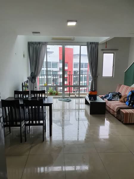 Service Residence for Sale at Greenfield Regency - Celest Tan - Living Room - PropertyGuru.com.my
