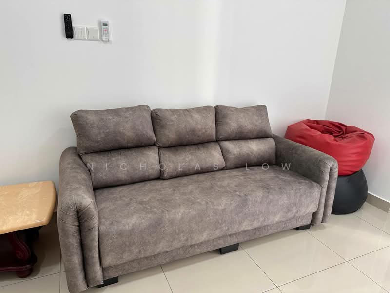 Service Residence for Rent at TRELLIS RESIDENCES - Nicholas Low - Living Room - PropertyGuru.com.my