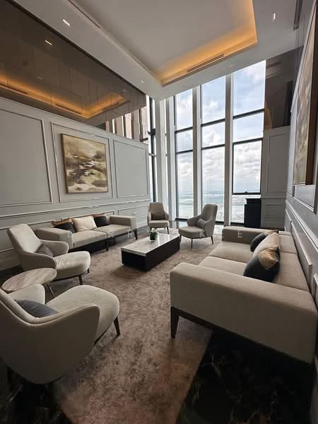 Servis Apartment untuk Dijual di The Astaka @ 1 Bukit Senyum - Darryl Kee - Living Room - PropertyGuru.com.my