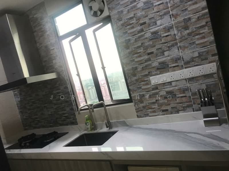 Service Residence for Rent at KL Traders Square - Jordon Cheng - Kitchen - PropertyGuru.com.my