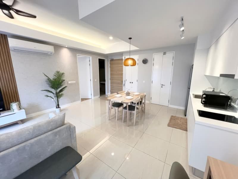 Servis Apartment untuk Disewa di The Sentral Suites - Li Ping - Living Room - PropertyGuru.com.my