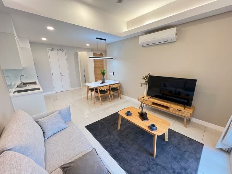 Servis Apartment untuk Disewa di The Sentral Suites - Li Ping - Living Room - PropertyGuru.com.my