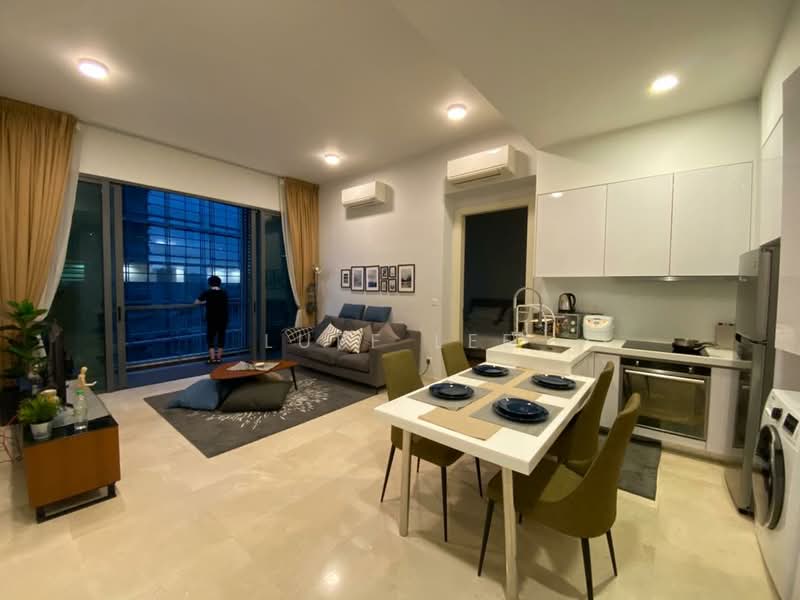 Service Residence for Rent at Vogue Suites One - Luff Lee - Living Room - PropertyGuru.com.my