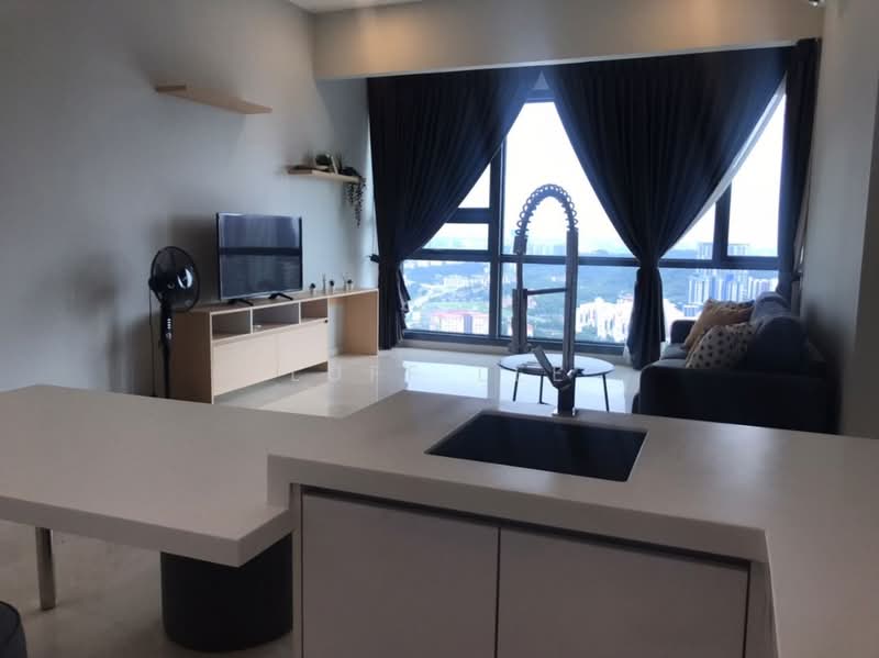 Service Residence for Sale at Vogue Suites One - Luff Lee - Living Room - PropertyGuru.com.my