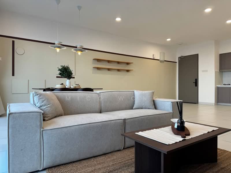 Service Residence for Rent at The Tropika - Mico Wong - Living Room - PropertyGuru.com.my