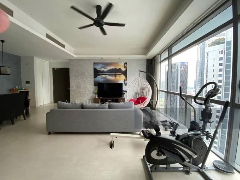 Servis Apartment untuk Dijual di The Panorama - Arnica Low - Living Room - PropertyGuru.com.my