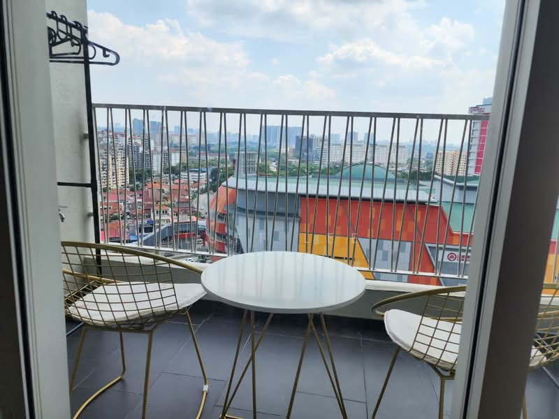 Service Residence for Rent at UNA Serviced Apartment - Luff Lee - Balcony - PropertyGuru.com.my