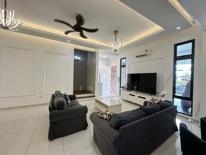 Cluster House for Rent in Eco Botanic (Iskandar Puteri (Nusajaya)) - Elena Lye - Living Room - PropertyGuru.com.my