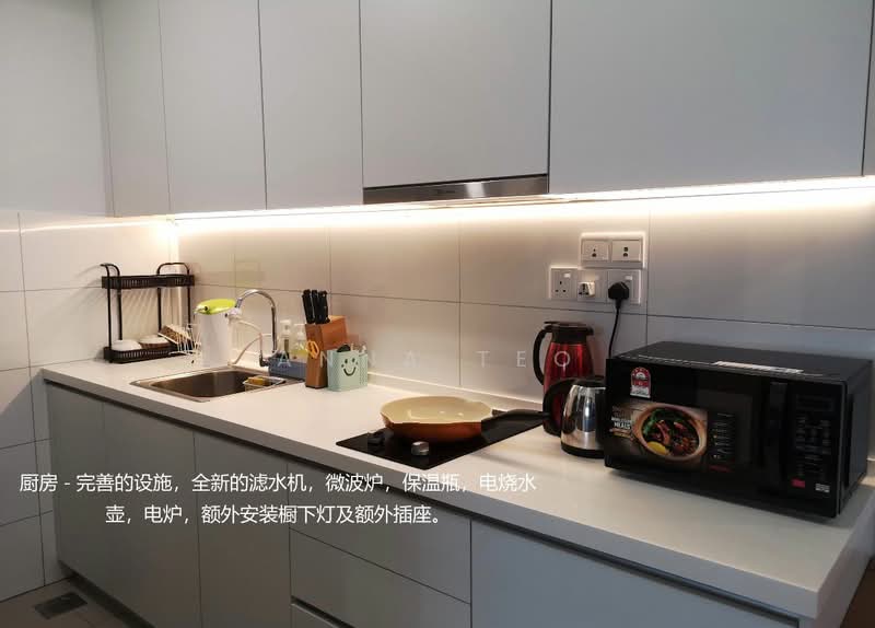 Service Residence for Rent at Aera Residence - Anna Teo - Kitchen - PropertyGuru.com.my