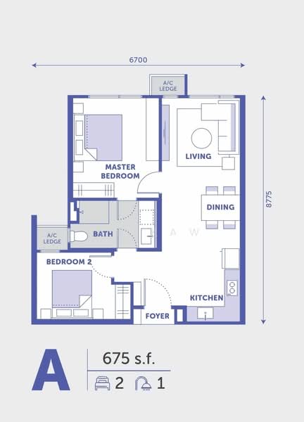 Service Residence for Rent at Emerald 9 - KC KAW - PropertyGuru.com.my
