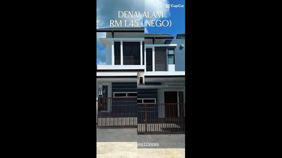 2-storey Terraced House for Sale in Denai Alam (Shah Alam) - Sharifah Yusoff - PropertyGuru.com.my