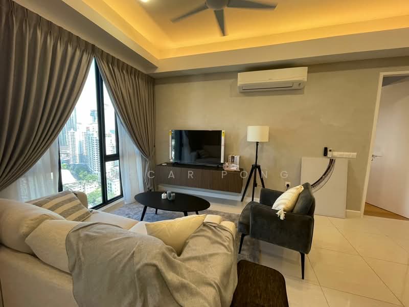Service Residence for Sale at The Sentral Suites - Oscar Pong - Living Room - PropertyGuru.com.my