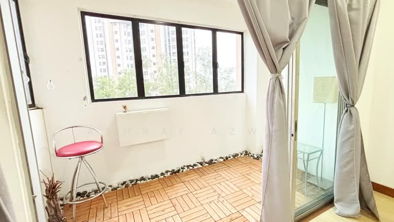 Apartment for Sale at Sri Bayu Apartments - Ashraf Azwan - Balcony - PropertyGuru.com.my