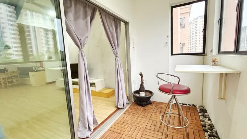 Apartment for Sale at Sri Bayu Apartments - Ashraf Azwan - Balcony - PropertyGuru.com.my