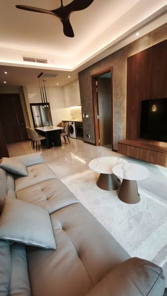 Service Residence for Sale at Core Residence @ TRX - Susan Yeoh - Living Room - PropertyGuru.com.my