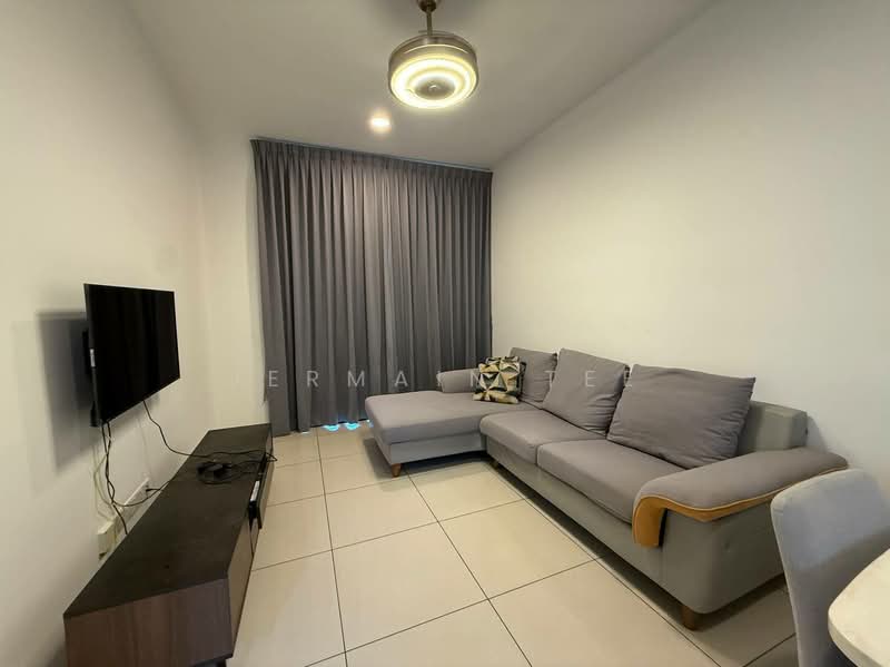 Service Residence for Rent at The M @ Medini Macrolink - Jermain Tee - Living Room - PropertyGuru.com.my