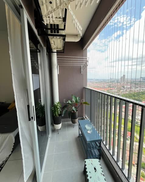 Apartment for Rent at Residensi Riamas - Tad Seng Kho - Balcony - PropertyGuru.com.my