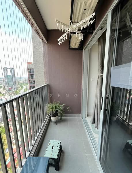 Apartment for Rent at Residensi Riamas - Tad Seng Kho - Balcony - PropertyGuru.com.my