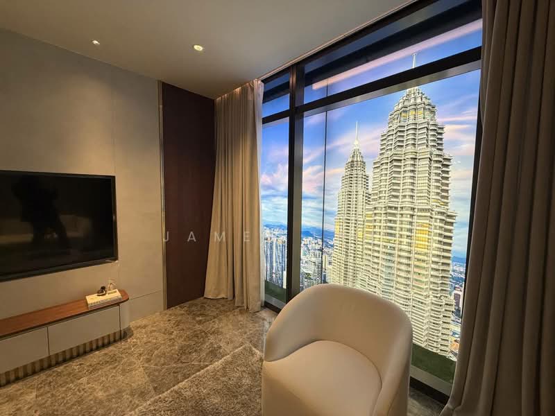 Servis Apartment untuk Dijual di CloutHaus Residences - James Lam - Living Room - PropertyGuru.com.my