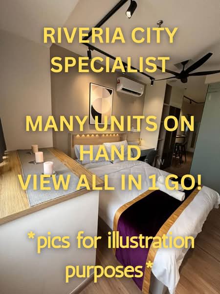 Service Residence for Rent at Riveria City - Jason Hew - Bedroom - PropertyGuru.com.my
