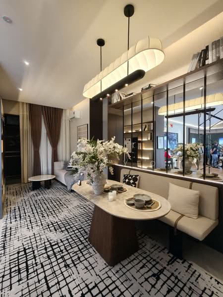 Kediaman Servis untuk Dijual di Riveria Garden - Lisa Yeo - Living Room - PropertyGuru.com.my
