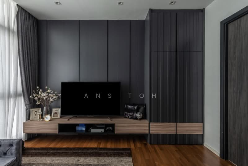 Service Residence for Sale at Reflection Residences - ANS TOH - Living Room - PropertyGuru.com.my