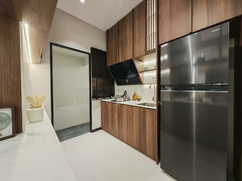 Service Residence for Sale at The Address @ Maxim Pelangi - Alvin Tan - Kitchen - PropertyGuru.com.my