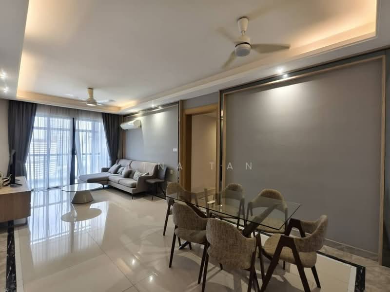 R&F Princess Cove Phase 1 untuk Untuk Disewa - RM 3,600 /bulan, Mac 2026 - Living Room - PropertyGuru.com.my