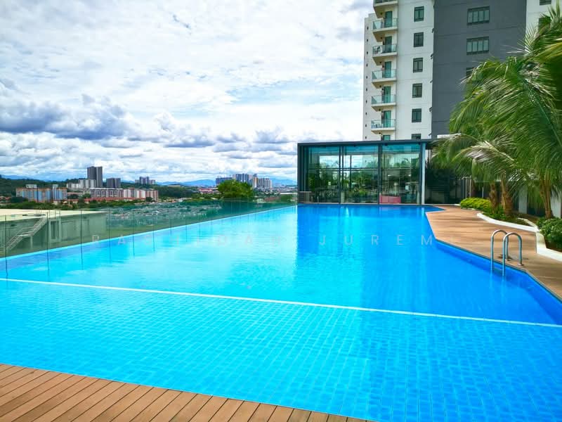 Service Residence for Sale at Damai Hillpark - Rashidah Juremi - Pool - PropertyGuru.com.my