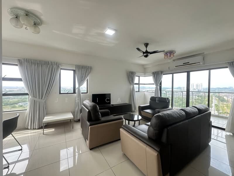 Condominium for Rent at Ujana Executive Apartment - Jessica Tiew - Living Room - PropertyGuru.com.my