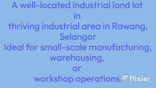 Industrial Land for Sale in Bandar Country Homes (Rawang) - Elvin Soh - PropertyGuru.com.my