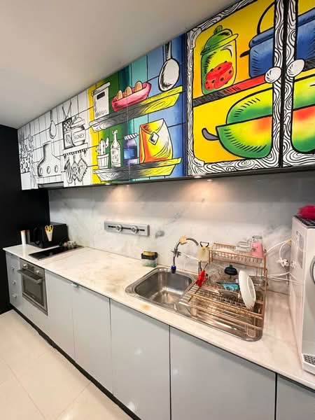 Service Residence for Rent at Verve Suites - Jason Lim - Kitchen - PropertyGuru.com.my