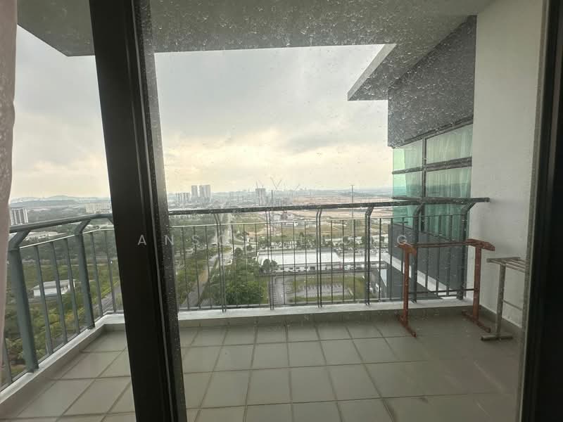 Kondominium untuk Disewa di Ujana Executive Apartment - Anson Hiong - Balcony - PropertyGuru.com.my