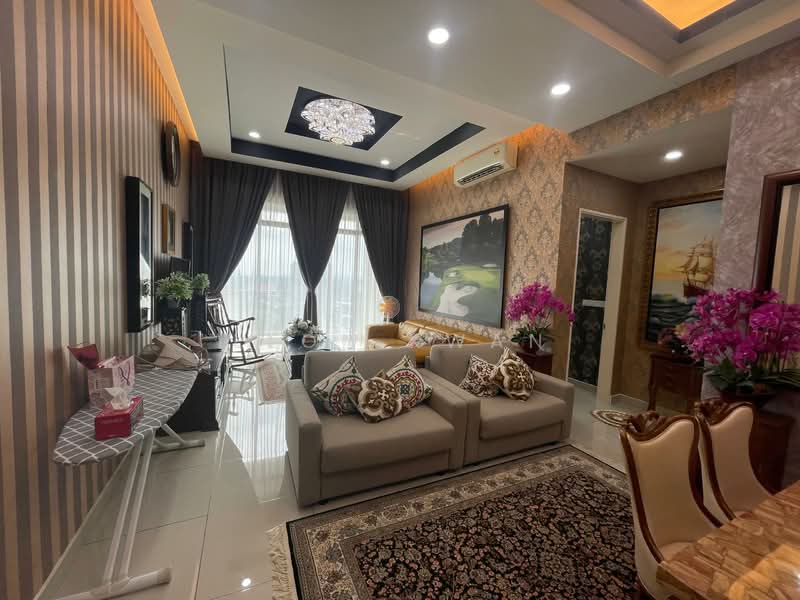 Service Residence for Rent at Conezion Residences - Leon Kwan - Living Room - PropertyGuru.com.my