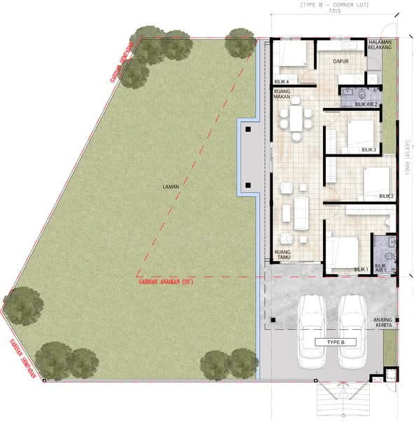 Rumah Teres 1 Tingkat untuk Dijual di Putrajaya (Putrajaya) - FB Chong - PropertyGuru.com.my
