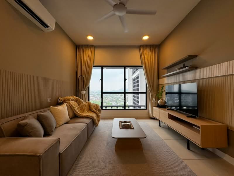 Service Residence for Rent at Maya Ara Residences - Koo Ying Kang - Living Room - PropertyGuru.com.my