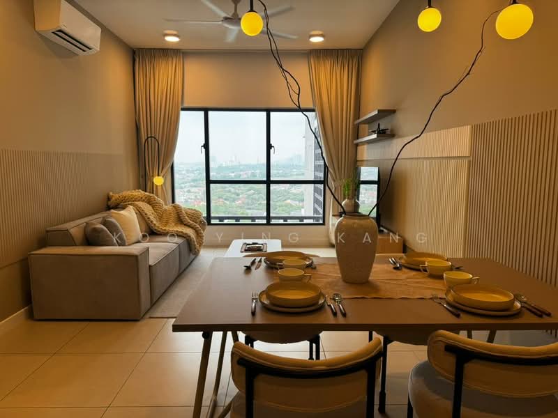 Service Residence for Rent at Maya Ara Residences - Koo Ying Kang - Living Room - PropertyGuru.com.my