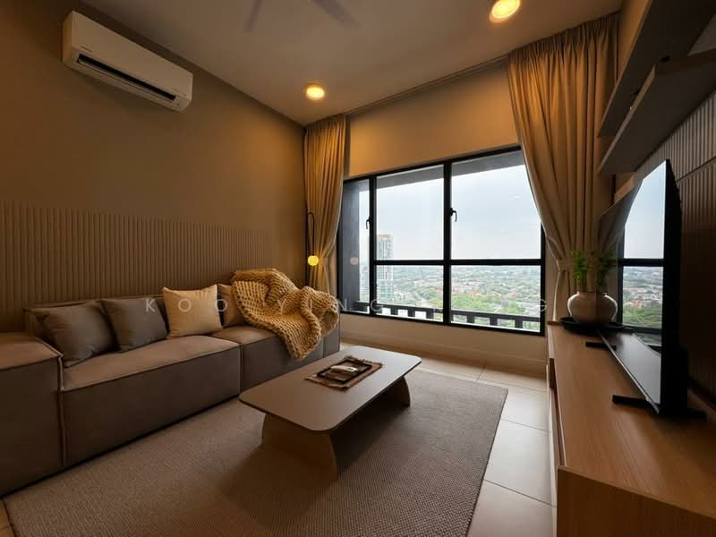 Service Residence for Rent at Maya Ara Residences - Koo Ying Kang - Living Room - PropertyGuru.com.my