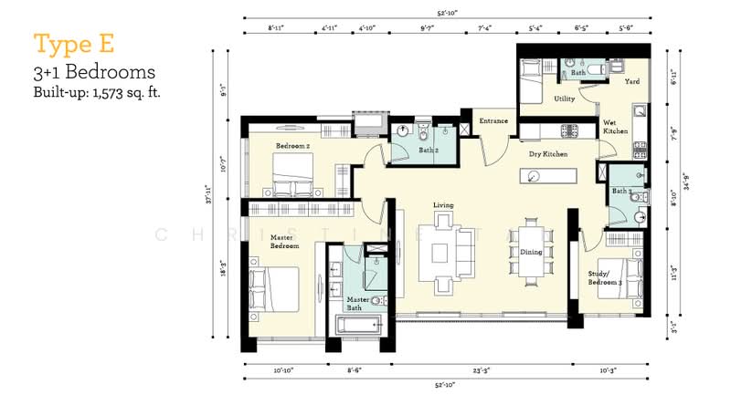 Service Residence for Rent at Bayberry @ Tropicana Gardens - Christine Tan - PropertyGuru.com.my