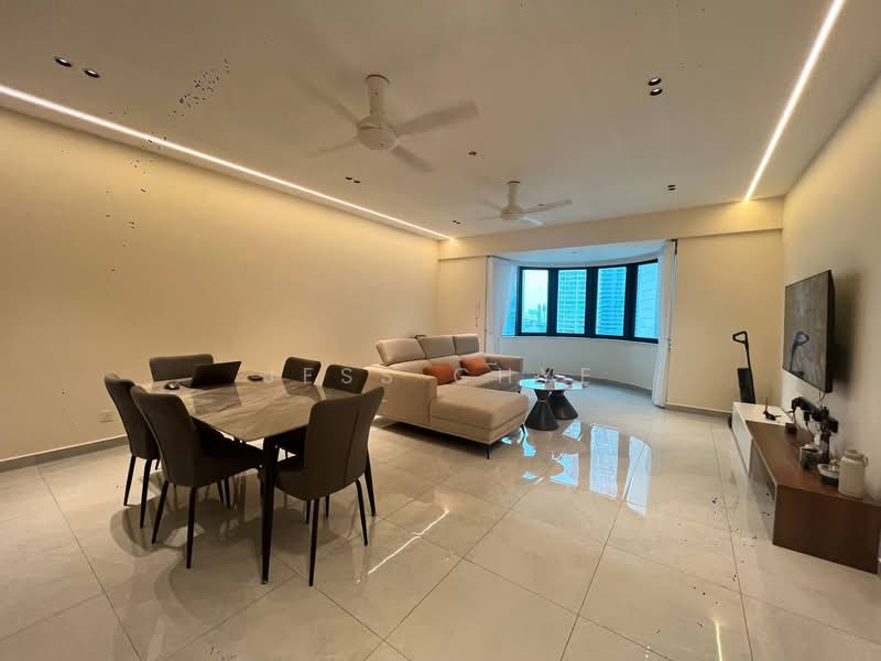 Condominium for Rent at Corinthian Condominium - Jess Chye - Living Room - PropertyGuru.com.my