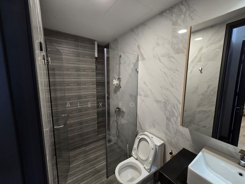 Service Residence for Rent at Emporis - Alex Foong - Master Bedroom Attached Bathroom - PropertyGuru.com.my