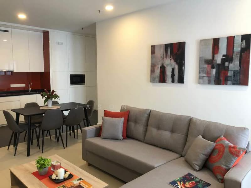 Service Residence for Rent at Arcoris SOHO - Jason Lim - Living Room - PropertyGuru.com.my