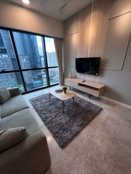 Service Residence for Sale at TRX Residences - Jenny low - Living Room - PropertyGuru.com.my