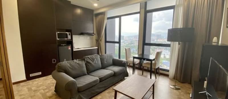 Service Residence for Rent at Expressionz Professional Suites - Danial Aiman - Living Room - PropertyGuru.com.my